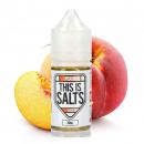 This is SALTS ディスイズソルト ピーチ 30ml ニコチンソルト