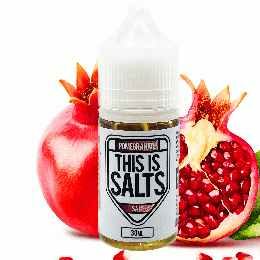 This is SALTS ディスイズソルト ポメグランス(ザクロ) 30ml ニコチンソルト