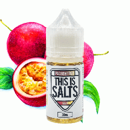 This is SALTS ディスイズソルト パッションフルーツ 30ml ニコチンソルト