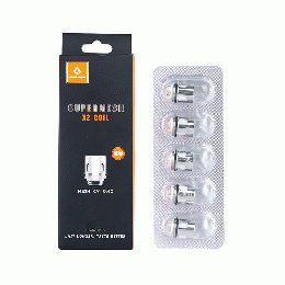 Geekvape スーパーメッシュコイル (0.2ohm & 0.4ohm) エアロメッシュ、シールド、ケルベロスタンクアトマイザー、オベリスクCタンク用 (5個/パック)