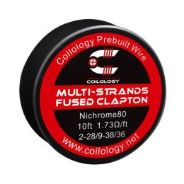 コイルロジー　マルチストランドフューズドクラプトンスプールワイヤー　(10ft Coilology Multi-Strands Fused Clapton Spool Wire)