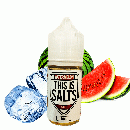 This is SALTS ディスイズソルト スイカ watermelon 30ml ニコチンソルト