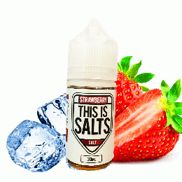 This is SALTS ディスイズソルト ストロベリー STRAWBERRY 30ml ニコチンソルト