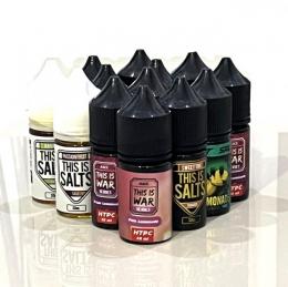 マレーシア 電子タバコ VAPE リキッド 120ml　ニコチンソルト 3-22mg ランダム詰め合わせ
