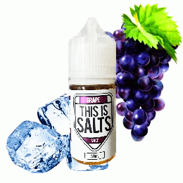 This is SALTS ディスイズソルト グレープ GRAPE 30ml ニコチンソルト