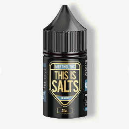 This is SALTS ディスイズソルト メンソール　タバコ MENTHOL TOBACCO 30ml ニコチンソルト